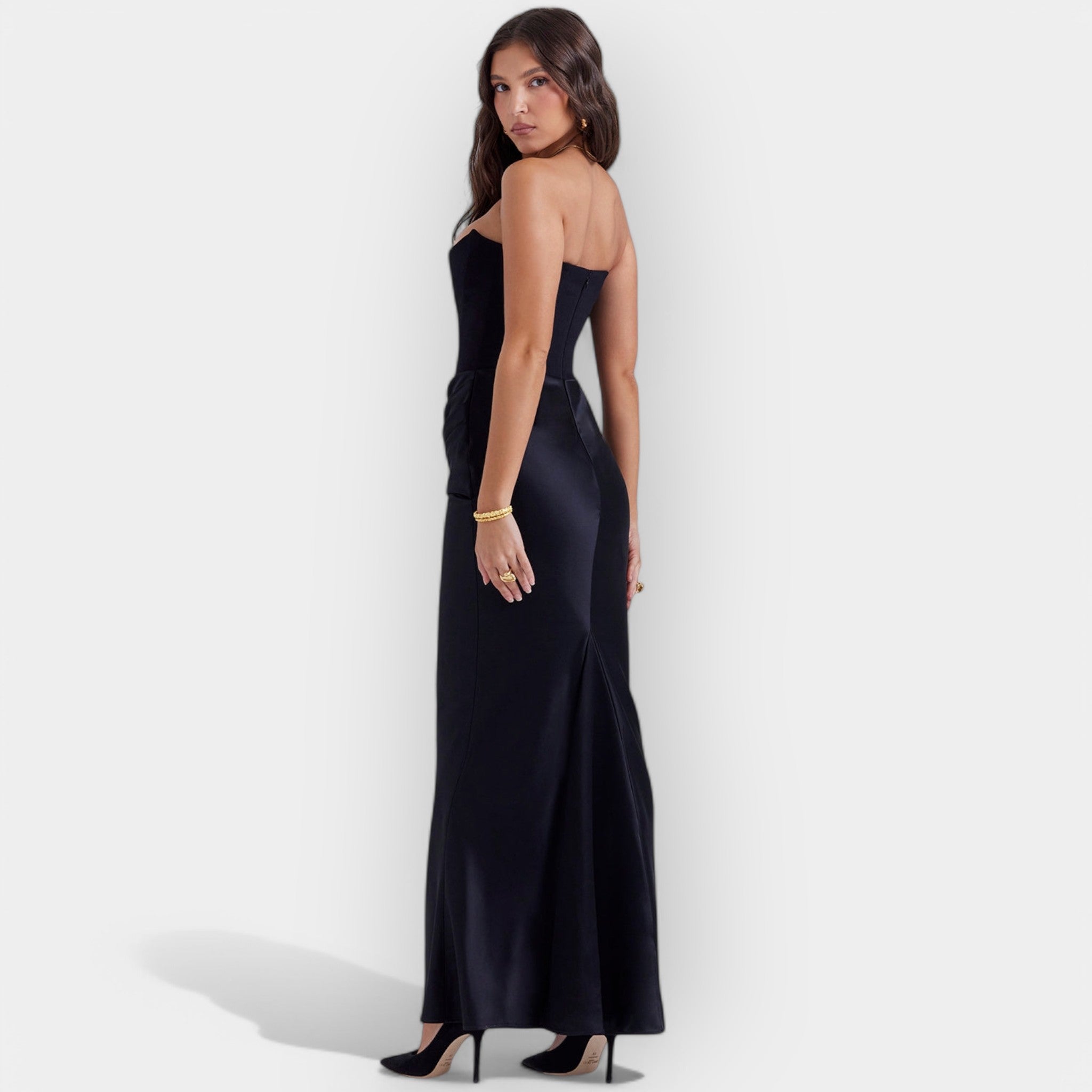 Robe Maxi Clashy au Style Élégant