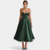 Robe Midi avec Tulle et Style