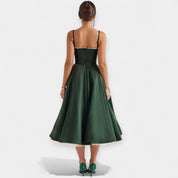 Robe Midi avec Tulle et Style