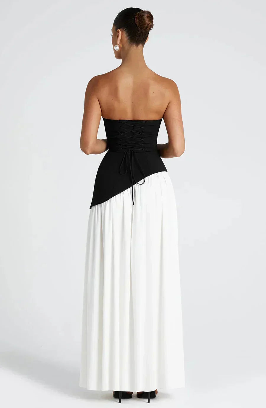 Robe Maxi avec Classe qui Impressionne