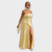 Robe de Soirée Romantique Éclairante