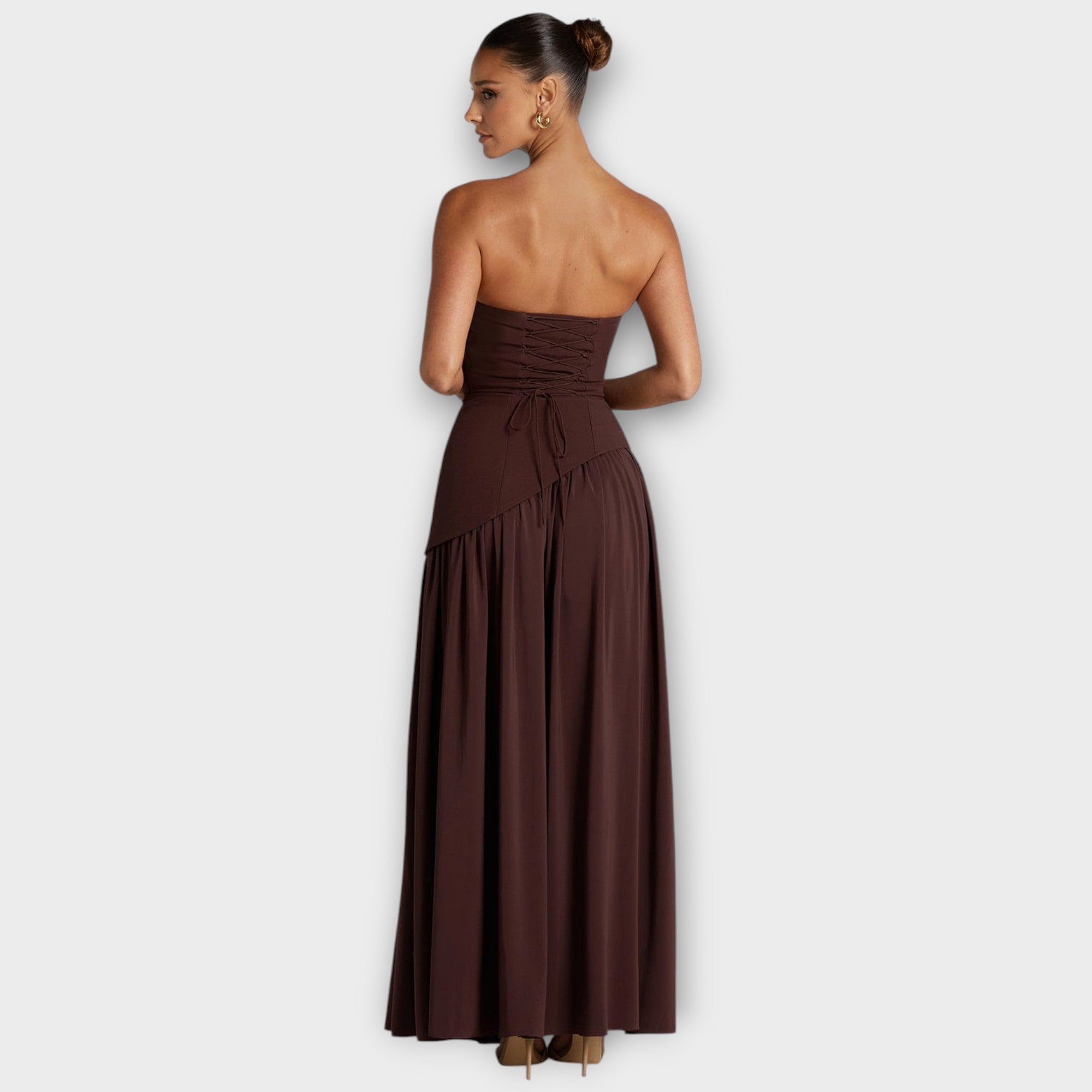 Robe de Soirée Romantique Éclairante