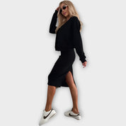 Ensemble de 2 pièces avec robe et blazer