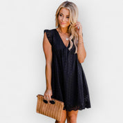 Robe d'été avec shorts cachés et poches