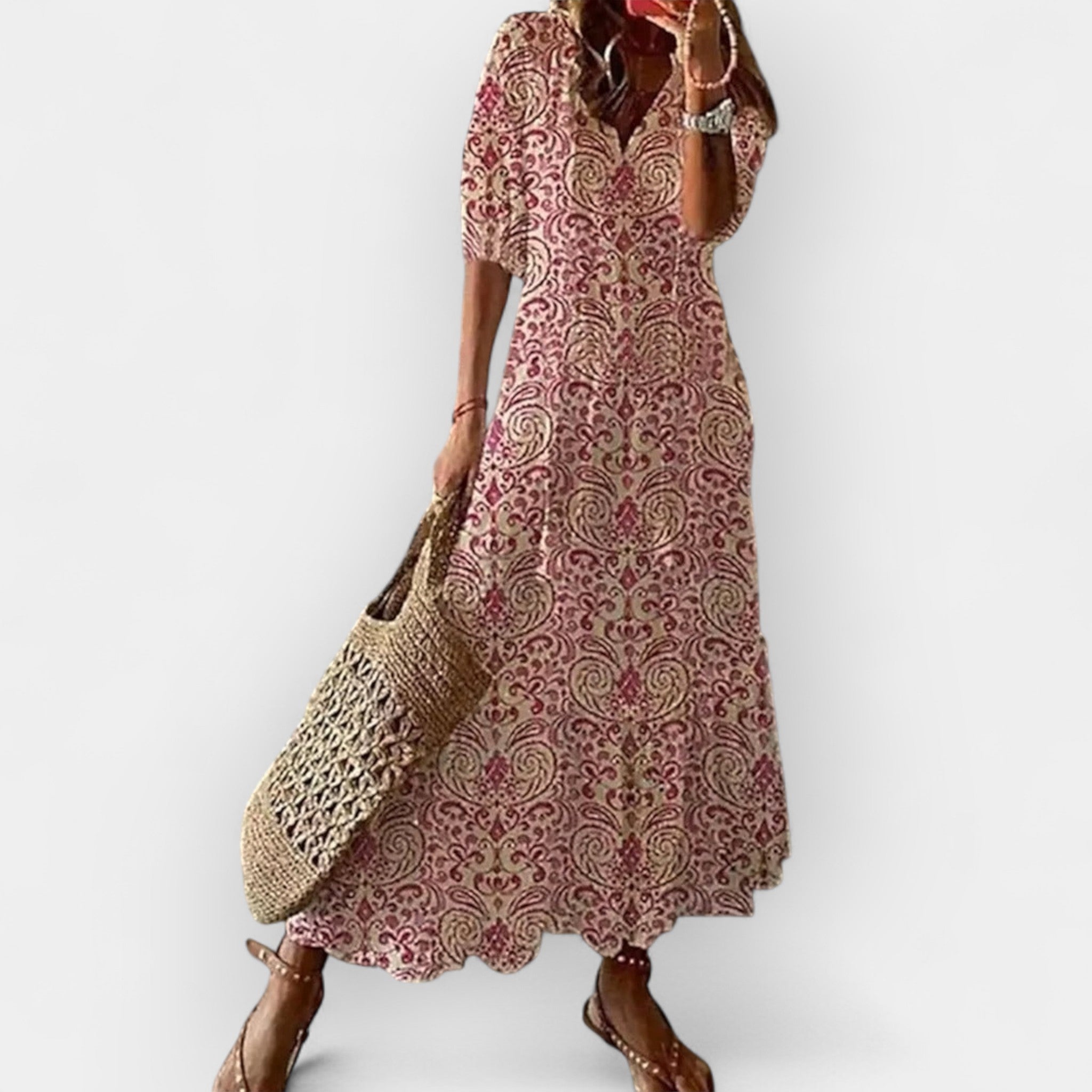 Robe Maxi en Style Bohème